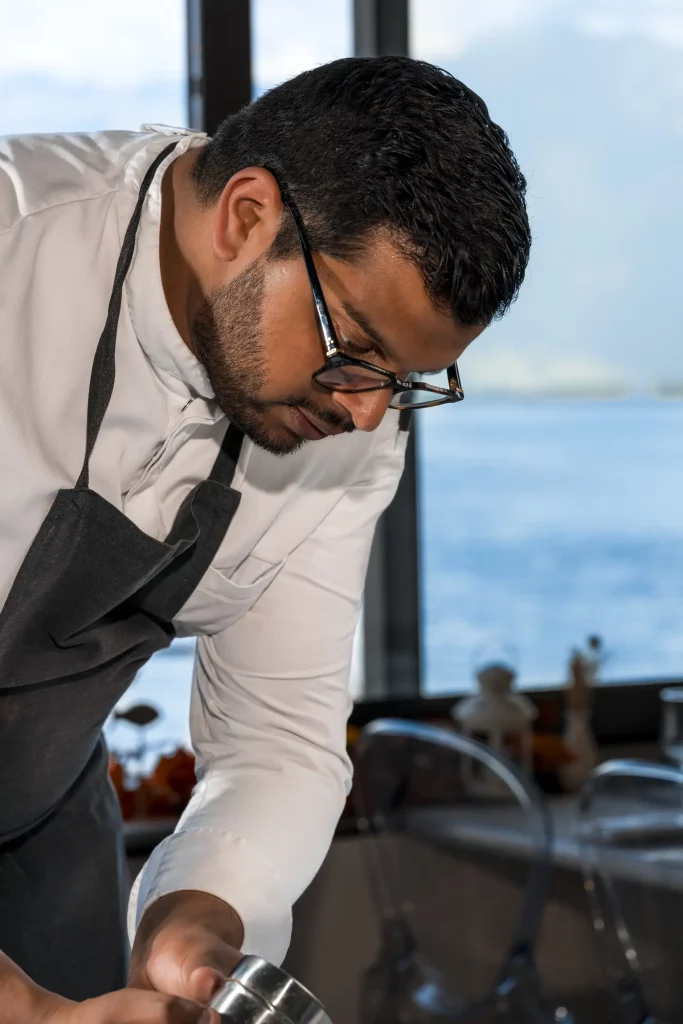 Nicolas Pierson, chef du restaurant Bellevue